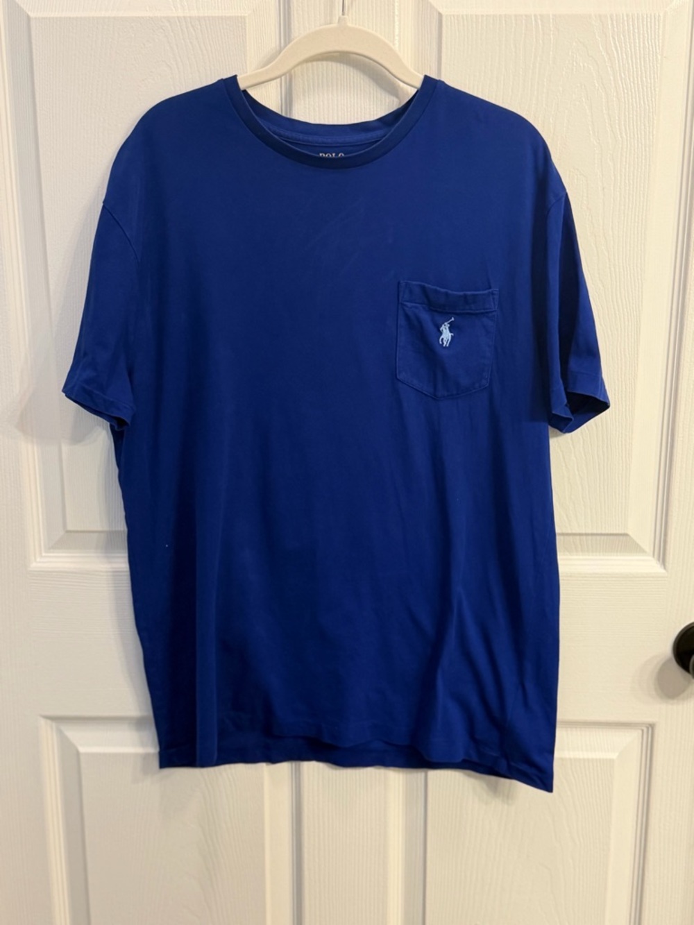 Polo by Ralph Lauren Royal Blue Short Sleeve Pocket Tee
